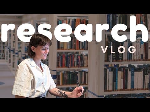 The PhD Writing/Outlining Cycle | Weekly Vlog 2 thumbnail