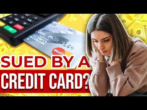 Being Sued By Credit Card Company? thumbnail