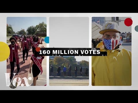 The US broke voting records in a pandemic thumbnail