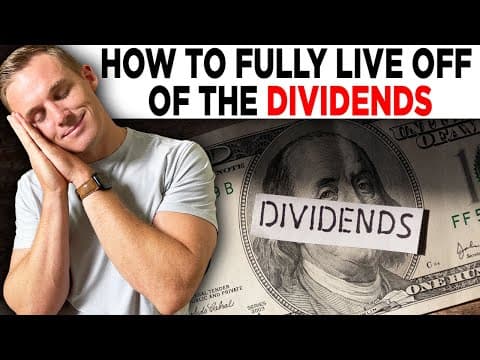 This is the Lowest Amount You Need To Live Off of Dividends thumbnail