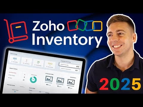 Zoho Inventory Tutorial 2025 | Simplify Inventory Management with Zoho thumbnail