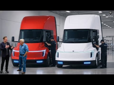 Elon Musk Fixes 3 Tesla Semi Failure After 1.2 MW Charging Tests on U.S. Routes! thumbnail