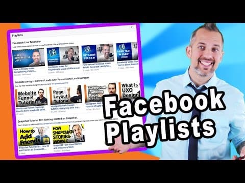 How to Create a Facebook Video Playlist for Your Page thumbnail