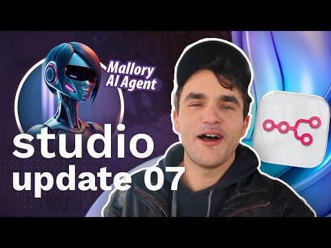 Studio Update #07: AI Agent With Own Gmail + Slack, How to Run DeepSeek / OpenRouter LLMs in n8n thumbnail