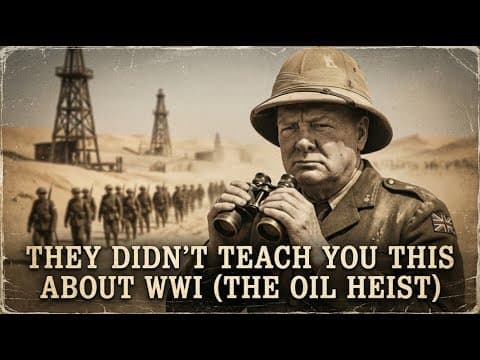 The Real Reason Britain Invaded Iraq In 1914 - Winston Churchill’s Most Profitable “Secret War” thumbnail