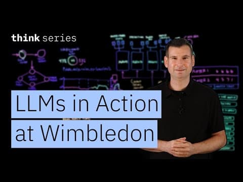 Agentic AI & LLMs Power Real‑Time Insights at Wimbledon & US Open thumbnail