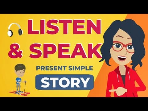 Listen and Speak English Story For Simple Present Tense thumbnail