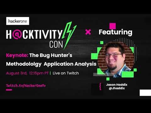 The Bug Hunter's Methodology - Application Analysis | Jason Haddix thumbnail