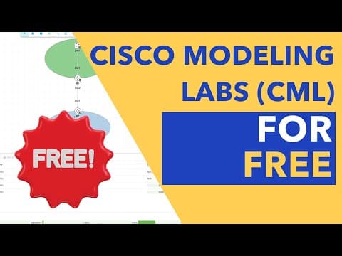Cisco Modeling Labs (CML) for FREE thumbnail