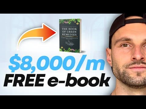 How to sell your first Ebook online in 48 hours (for FREE) thumbnail