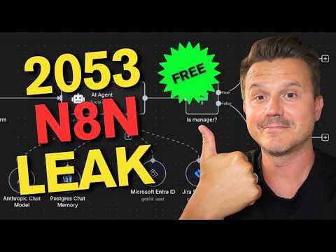Never pay again for N8N workflows automation... All Free thumbnail