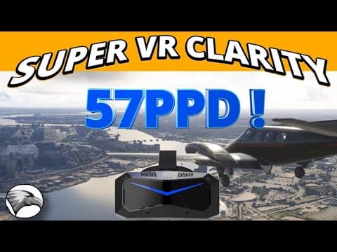 Ultimate VR Clarity & Sharpness | 57 PPD Optical Engine in the Pimax Crystal Super thumbnail