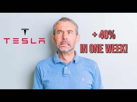 I Said Tesla Was Cheap. Then It Jumped 40% In One Week. Here's What I Think Now $TSLA thumbnail