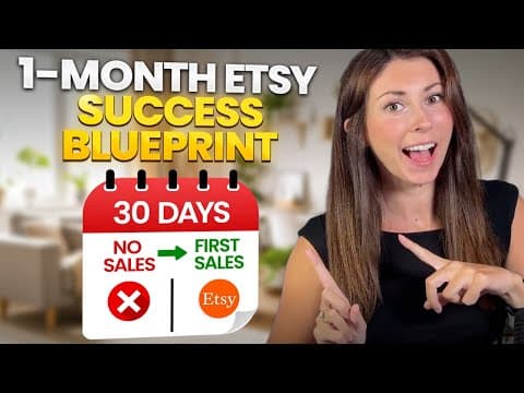 Your first month as an Etsy Seller? This is how to do it right thumbnail