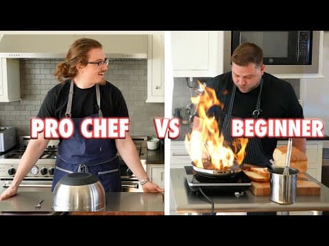 Professional Cook Vs. Someone Who Literally Doesn't Cook thumbnail