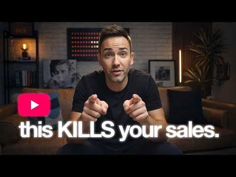 I Studied 1200 Youtubers, This is Killing Their Sales thumbnail