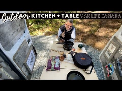 This Is Van Life | Satellite Texting From The Backcountry, Outdoor Kitchen, Campfire Nights thumbnail