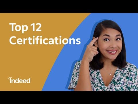 12 Online Certifications to Boost Your Resume & Career | Indeed Career Tips thumbnail