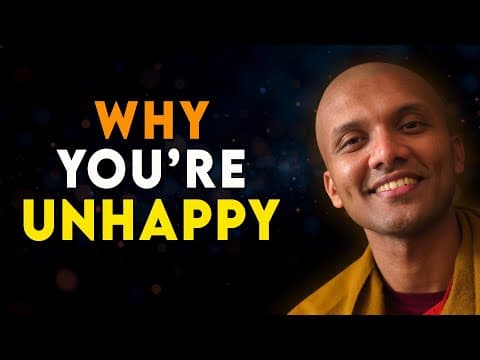 Why You’re Unhappy (And How Buddha Explains It) | Buddhist Teachings on Lasting Happiness 🙏 thumbnail