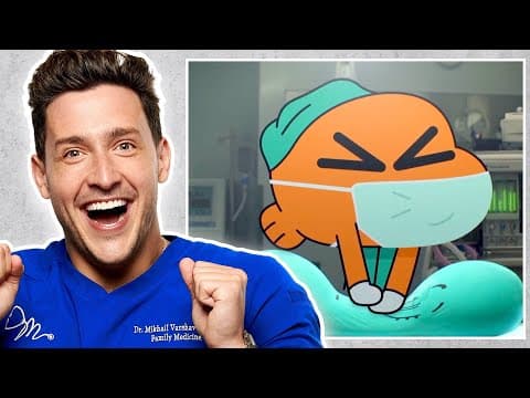 Doctor Reacts To Cartoon Network Medical Scenes thumbnail