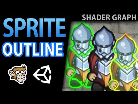 Sprite Outline (Animated!) - 2D Shader Graph Tutorial thumbnail