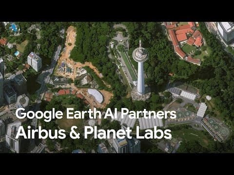 From satellite imagery to queryable insights l Google Earth AI thumbnail