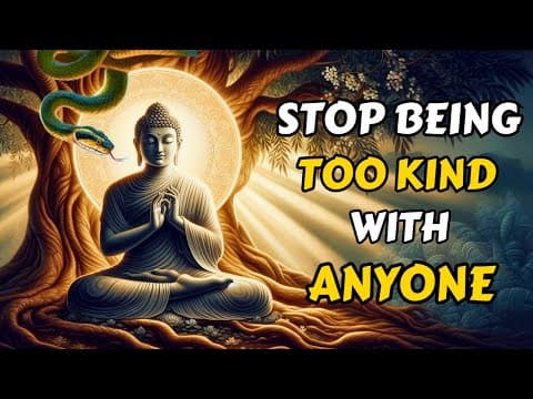 STOP BEING TOO KIND | The world will not spare you | Gautam Buddha Motivational Story | thumbnail