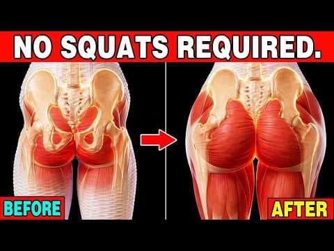 Over 50? 4 Glute Exercises Are Better Than Squats | Senior Wellness thumbnail