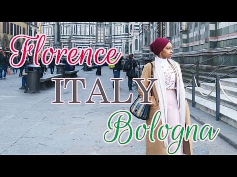 I Am In Italy | Florence & Bologna | OLDEST UNIVERSITY IN THE WEST! thumbnail