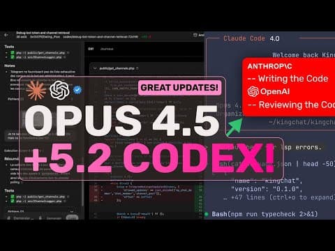 Opus 4.5 + GPT-5.2 Codex: YOU NEED THIS SETUP NOW! This CHANGES HOW YOU CODE. thumbnail
