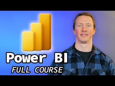 Power BI for Data Analytics - Full Course for Beginners thumbnail