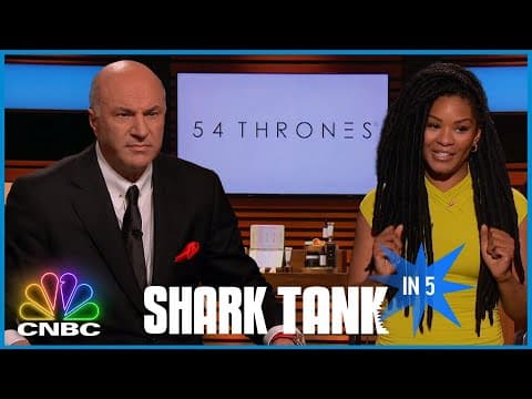 54 Thrones Entrepreneur Is Not Intimated By The Sharks | Shark Tank in 5 thumbnail