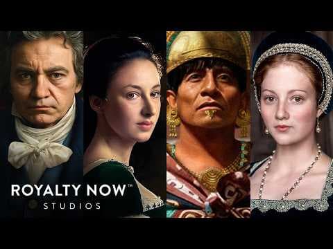10 Historical Figures Brought to Life with Facial Reconstructions & Stunning Motion | Royalty Now thumbnail