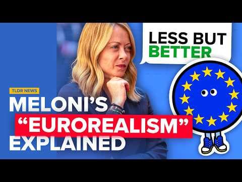 Meloni's Plan for a "Geopolitical" EU Explained thumbnail