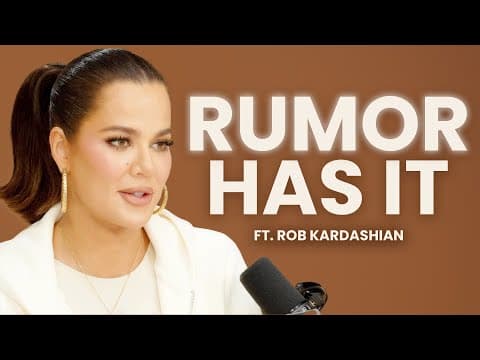 Khloé Kardashian Responds to the Craziest Rumors | Khloé In Wonder Land thumbnail