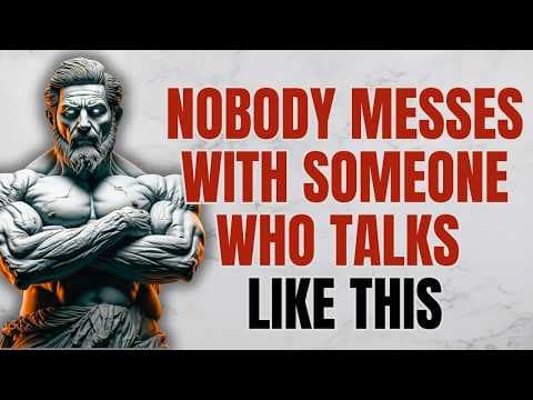5 Phrases That Command Respect (Without Shouting) | Stoicism | Stoic Wisdom thumbnail