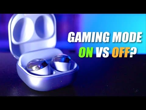 How Does Gaming Mode Affect Galaxy Buds Pro Audio Lag? thumbnail