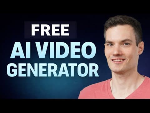 Free AI Video Generator on Your PC (No Subscriptions, No Limits) thumbnail