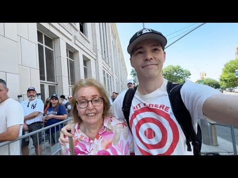 Celebrating my mom's 88th birthday at Yankee Stadium thumbnail