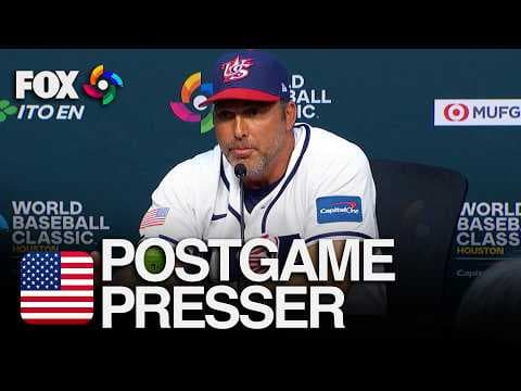 Postgame Press Conference: United States manager Mark DeRosa reflects on upset loss vs. Italy thumbnail