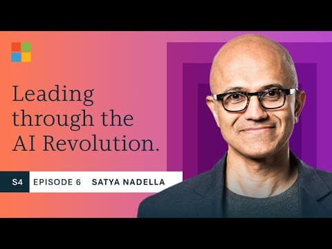 Satya Nadella: Leading through the AI Revolution thumbnail