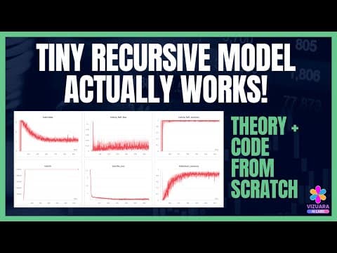 Tiny Recursive Model Actually Works | Theory + Implementation from Scratch thumbnail