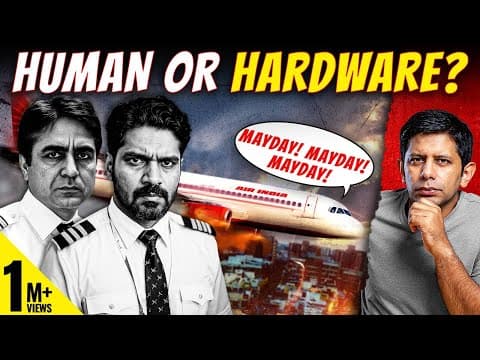 Pt.2 | Air India Crash Report | Deliberate Crash OR Massive Failure - Experts Split | Akash Banerjee thumbnail