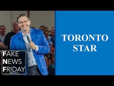 The Toronto Star goes after Poilievre again thumbnail