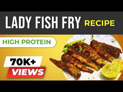Smoked Masala Lady Fish Fry | Diet Food | BeerBiceps Recipes thumbnail