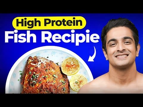 Healthy Indian Fish Recipes For Weight Loss - GRILLED Pomfret Recipe | BeerBiceps Food thumbnail