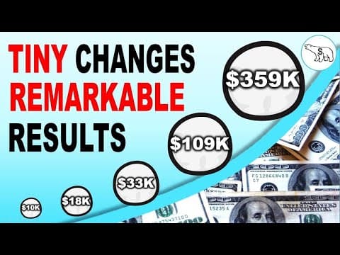 Improve Your Finances by 3495% | Atomic Habits by James Clear thumbnail