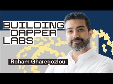 How Did Roham Gharegozlou Build Dapper Labs in Crypto? thumbnail