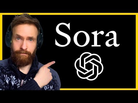 OpenAI Sora - New INSANE Text to Video Model? - My Reaction thumbnail