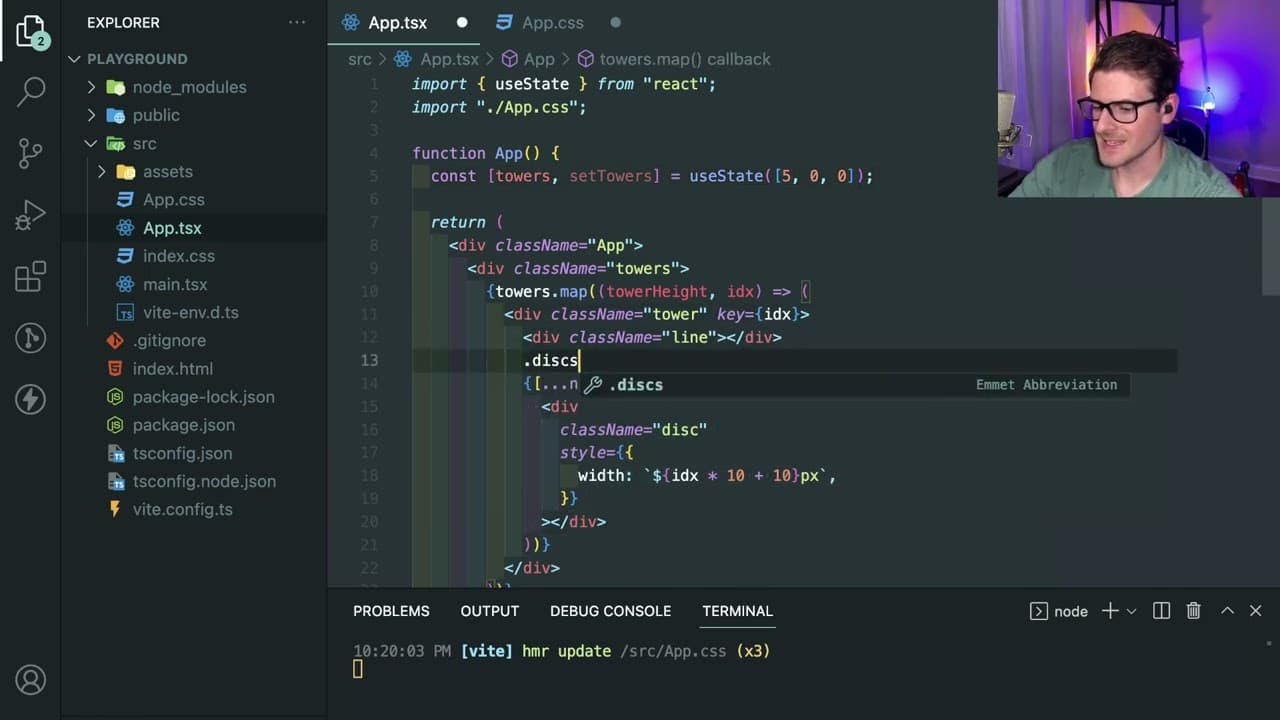YouTube video player